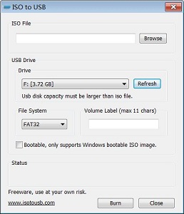 Kinematik Stat Ups ISO to USB